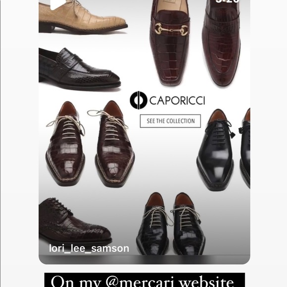 CAPORICCI 3318 BLACK Alligator shoes - Picture 11 of 12